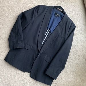 Black cotton/linen J.Crew Parke blazer, size 10
